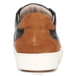 mujer Naturalizer cuero negro zapatilla morrison RTZ4T232 - Imagen 6