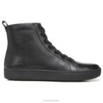 mujer Naturalizer cuero negro zapatillas altas morrison RTZ4T287 - Imagen 2