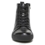 mujer Naturalizer cuero negro zapatillas altas morrison RTZ4T287 - Imagen 5