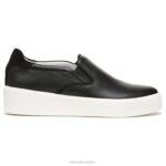 mujer Naturalizer cuero negro zapatillas sin cordones marianne 2.0 RTZ4T353 - Imagen 2