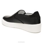 mujer Naturalizer cuero negro zapatillas sin cordones marianne 2.0 RTZ4T353 - Imagen 8