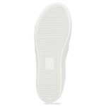 mujer Naturalizer cuero perforado blanco marianne slip en la zapatilla de deporte RTZ4T511 - Imagen 7
