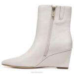 mujer Naturalizer cuero perlado satinado bota cuña dario RTZ4T652 - Imagen 3