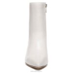mujer Naturalizer cuero perlado satinado bota cuña dario RTZ4T652 - Imagen 5