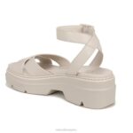 mujer Naturalizer cuero perlado satinado sandalia darry RTZ4T33 - Imagen 8