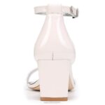 mujer Naturalizer cuero perlado satinado sandalia de vestir iriss 27 edit RTZ4T120 - Imagen 6