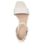 mujer Naturalizer cuero perlado satinado sandalia de vestir jaselle 27 edit RTZ4T215 - Imagen 4
