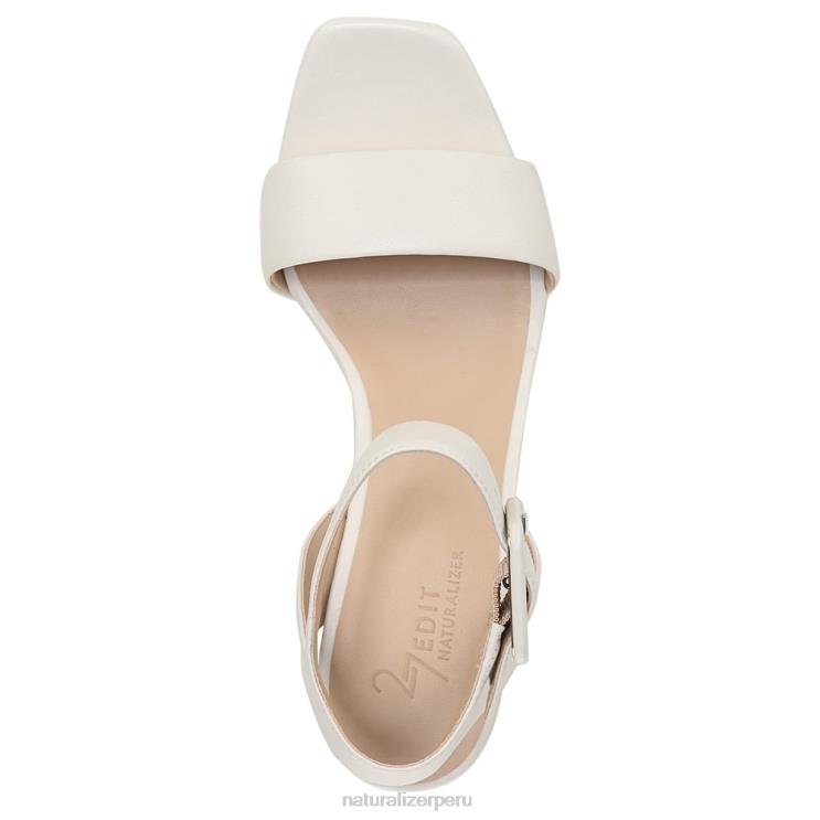 mujer Naturalizer cuero perlado satinado sandalia de vestir jaselle 27 edit RTZ4T215 - Imagen 4