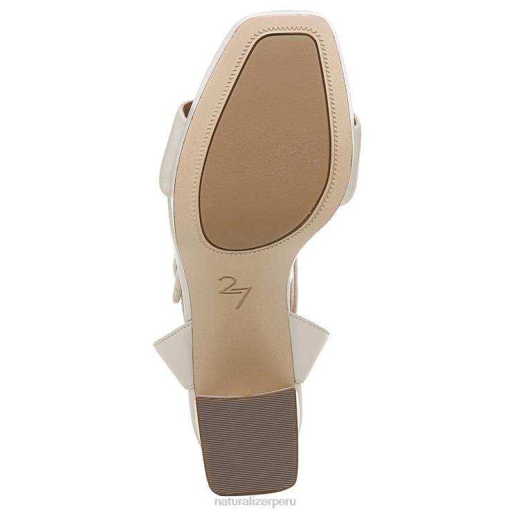 mujer Naturalizer cuero perlado satinado sandalia de vestir jaselle 27 edit RTZ4T215 - Imagen 7