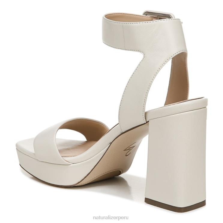 mujer Naturalizer cuero perlado satinado sandalia de vestir jaselle 27 edit RTZ4T215 - Imagen 8