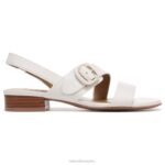 mujer Naturalizer cuero perlado satinado sandalia RTZ4T246 - Imagen 2
