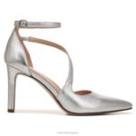 mujer Naturalizer cuero plateado 27 editar bomba abilyn RTZ4T133 - Imagen 2