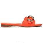 mujer Naturalizer cuero pop naranja sandalia santiago RTZ4T491 - Imagen 2