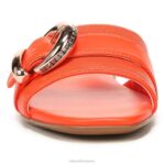 mujer Naturalizer cuero pop naranja sandalia santiago RTZ4T491 - Imagen 5