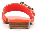 mujer Naturalizer cuero pop naranja sandalia santiago RTZ4T491 - Imagen 6