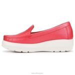 mujer Naturalizer cuero rojo mocasín luanna RTZ4T41 - Imagen 3