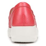mujer Naturalizer cuero rojo mocasín luanna RTZ4T41 - Imagen 6