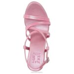 mujer Naturalizer cuero rosa caramelo sandalia de vestir luisa RTZ4T226 - Imagen 4