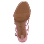 mujer Naturalizer cuero rosa caramelo sandalia de vestir luisa RTZ4T226 - Imagen 7