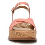 mujer Naturalizer cuero rosa melocotón coral sandalia rikki RTZ4T614 - Imagen 5