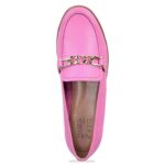 mujer Naturalizer cuero rosa rosa salvaje mocasín aserrador RTZ4T405 - Imagen 4