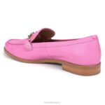 mujer Naturalizer cuero rosa rosa salvaje mocasín aserrador RTZ4T405 - Imagen 8