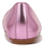 mujer Naturalizer cuero rosa salvaje bailarinas maxwell RTZ4T189 - Imagen 6