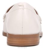 mujer Naturalizer cuero satinado beige perla holgazán stevie RTZ4T261 - Imagen 6
