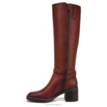 mujer Naturalizer cuero terracota bota de montar elliot RTZ4T637 - Imagen 3