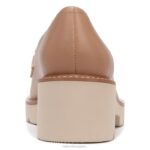 mujer Naturalizer cuero topo holgazán RTZ4T154 - Imagen 6