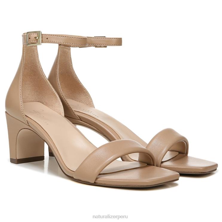mujer Naturalizer cuero topo sandalia de vestir iriss 27 edit RTZ4T112 - Imagen 1