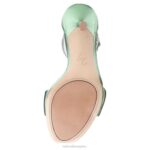 mujer Naturalizer cuero verde nenúfar Sandalia vestir violeta 27 edit RTZ4T142 - Imagen 7