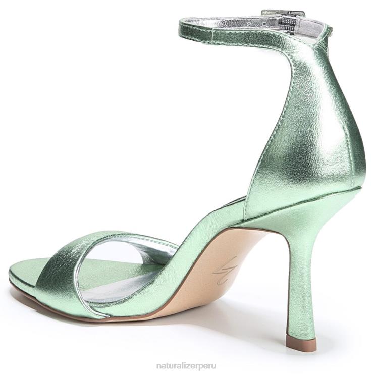 mujer Naturalizer cuero verde nenúfar Sandalia vestir violeta 27 edit RTZ4T142 - Imagen 8