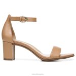 mujer Naturalizer frappé de cuero sandalia de vestir vera RTZ4T7 - Imagen 2