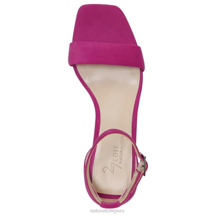 mujer Naturalizer gamuza brillo orquídea sandalia de vestir iriss 27 edit RTZ4T114 - Imagen 4
