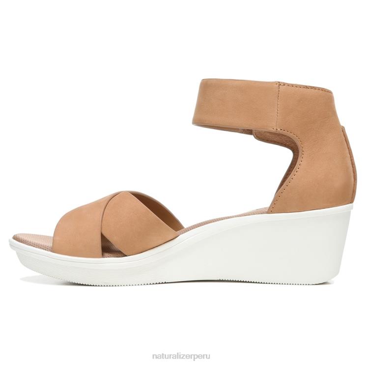 mujer Naturalizer gamuza de masa para galletas sandalia con cuña riviera RTZ4T156 - Imagen 3