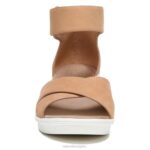 mujer Naturalizer gamuza de masa para galletas sandalia con cuña riviera RTZ4T156 - Imagen 5