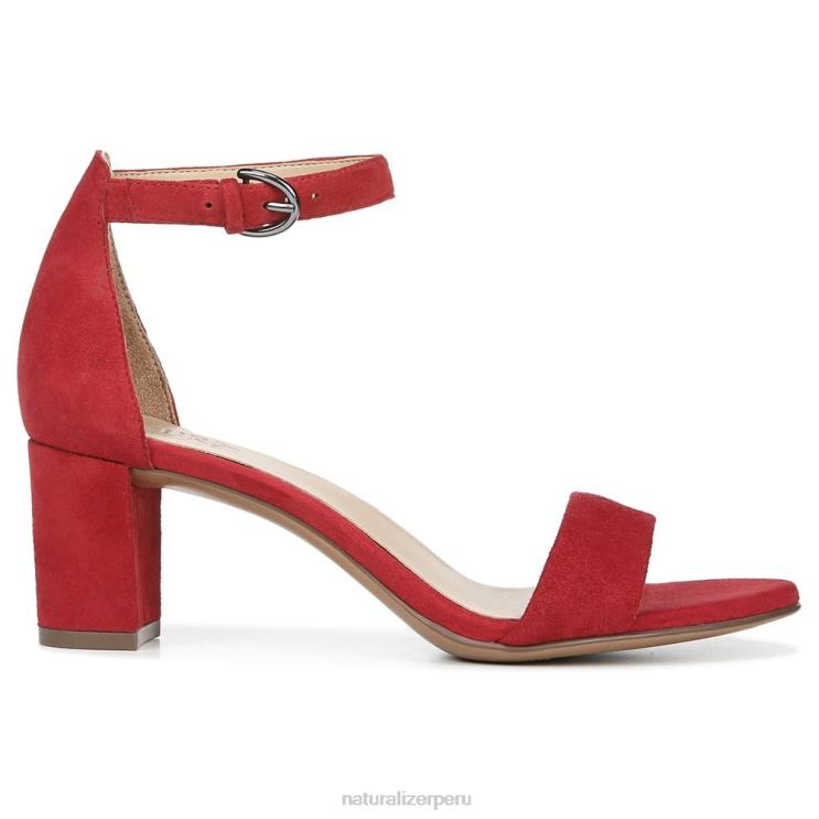 mujer Naturalizer gamuza de salsa picante sandalia de vestir vera RTZ4T19 - Imagen 2