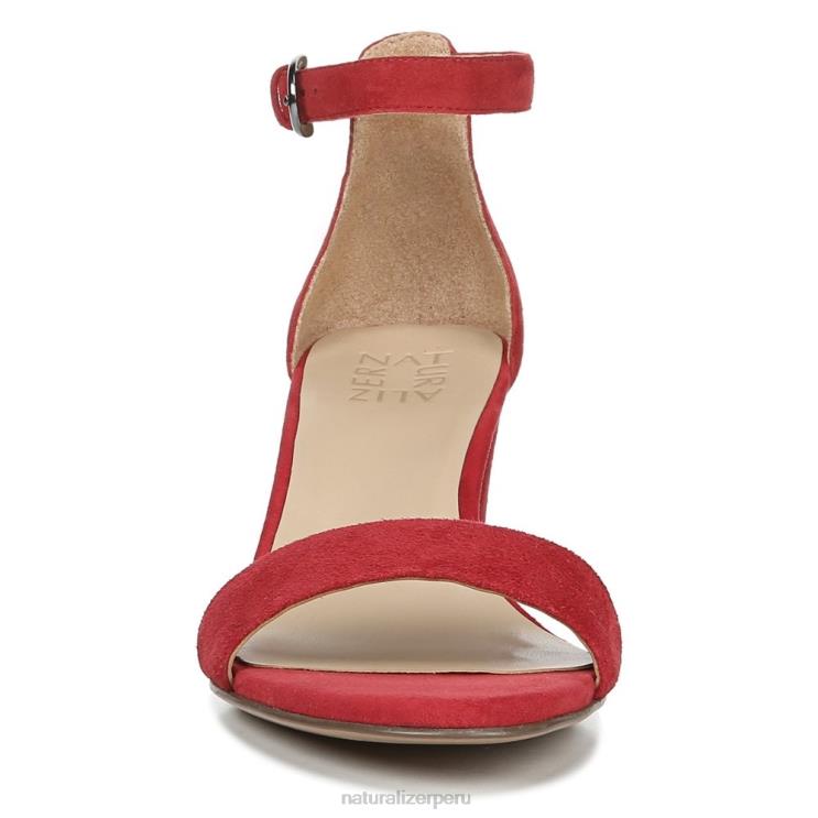 mujer Naturalizer gamuza de salsa picante sandalia de vestir vera RTZ4T19 - Imagen 5