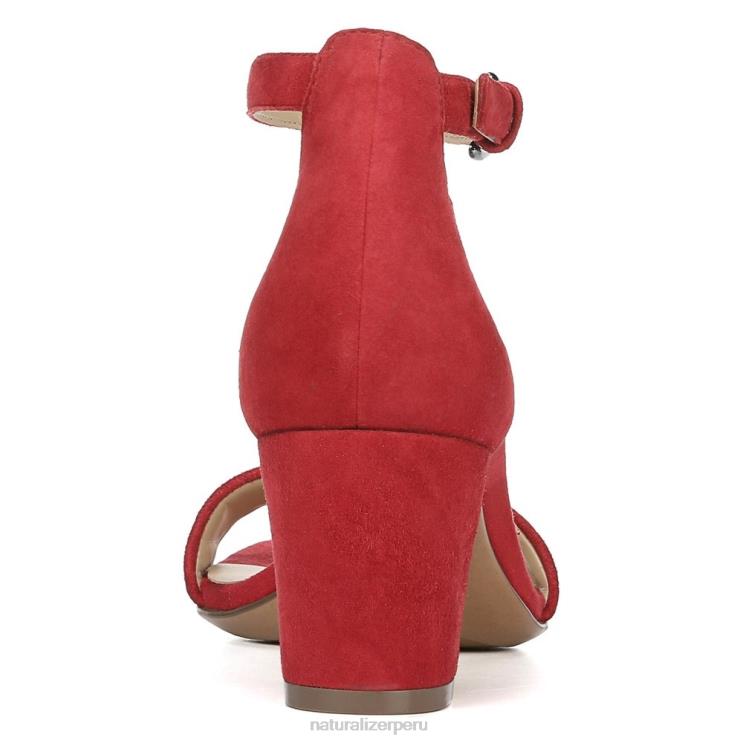 mujer Naturalizer gamuza de salsa picante sandalia de vestir vera RTZ4T19 - Imagen 6
