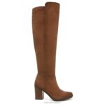 mujer Naturalizer gamuza de té inglés botas por encima de la rodilla kyrie RTZ4T285 - Imagen 2