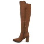 mujer Naturalizer gamuza de té inglés botas por encima de la rodilla kyrie RTZ4T285 - Imagen 3