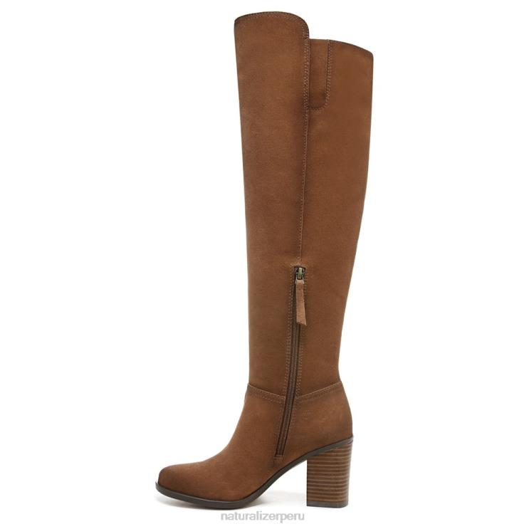 mujer Naturalizer gamuza de té inglés botas por encima de la rodilla kyrie RTZ4T285 - Imagen 3