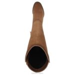 mujer Naturalizer gamuza de té inglés botas por encima de la rodilla kyrie RTZ4T285 - Imagen 4