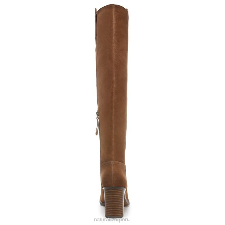 mujer Naturalizer gamuza de té inglés botas por encima de la rodilla kyrie RTZ4T285 - Imagen 6
