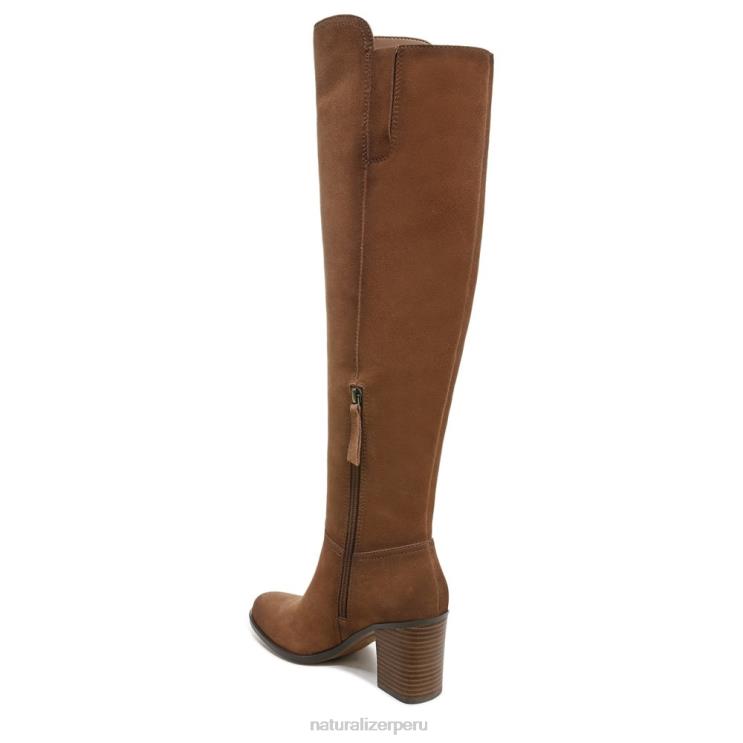 mujer Naturalizer gamuza de té inglés botas por encima de la rodilla kyrie RTZ4T285 - Imagen 8