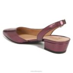 mujer Naturalizer lagarto cabernet sauvignon bancos puntiagudos planos RTZ4T86 - Imagen 8