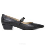 mujer Naturalizer lagarto negro sintético florencia mary jane RTZ4T587 - Imagen 2