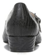 mujer Naturalizer lagarto negro sintético florencia mary jane RTZ4T587 - Imagen 6