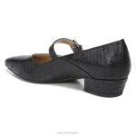 mujer Naturalizer lagarto negro sintético florencia mary jane RTZ4T587 - Imagen 8